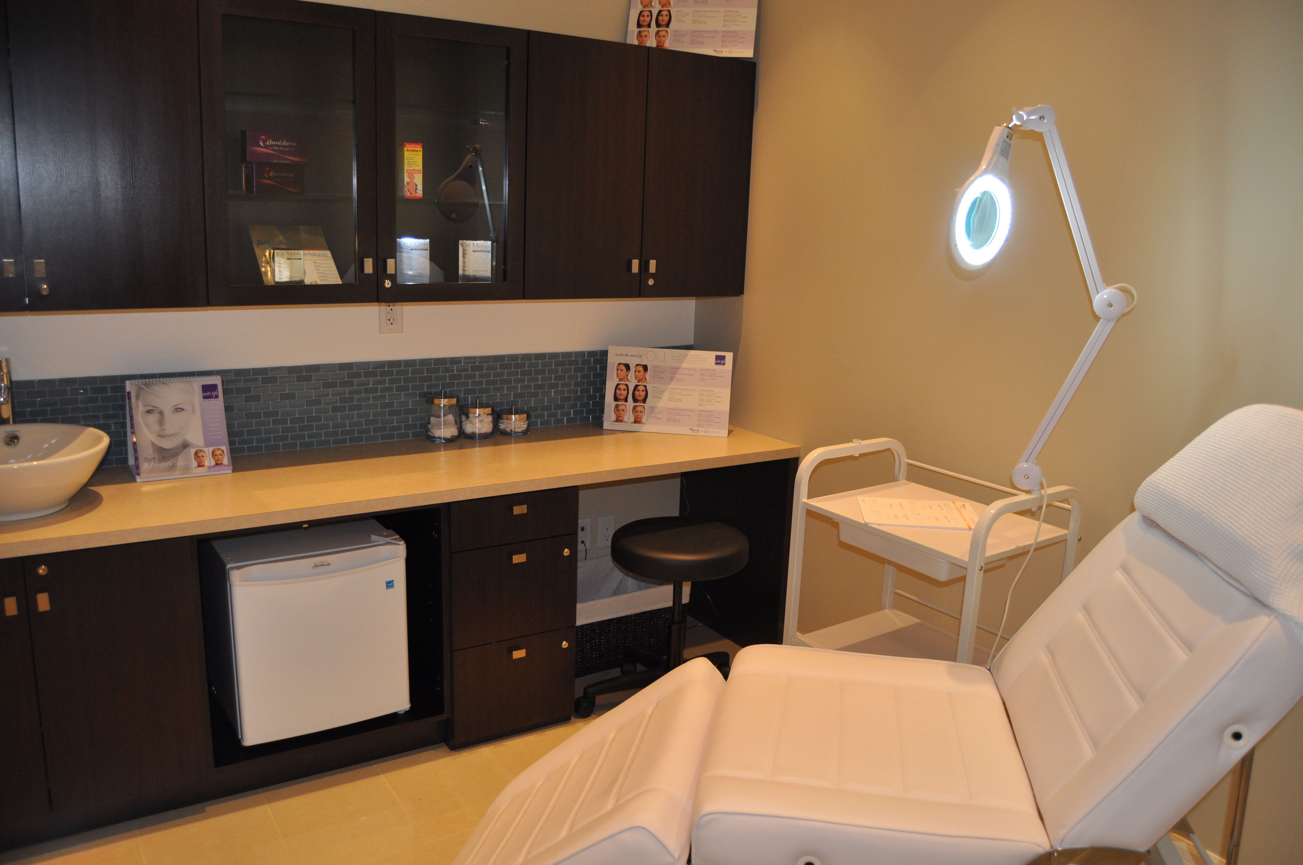Botox and Dermal Filler and Juvederm Treatment Room at DermaSpa Ajax Pickering